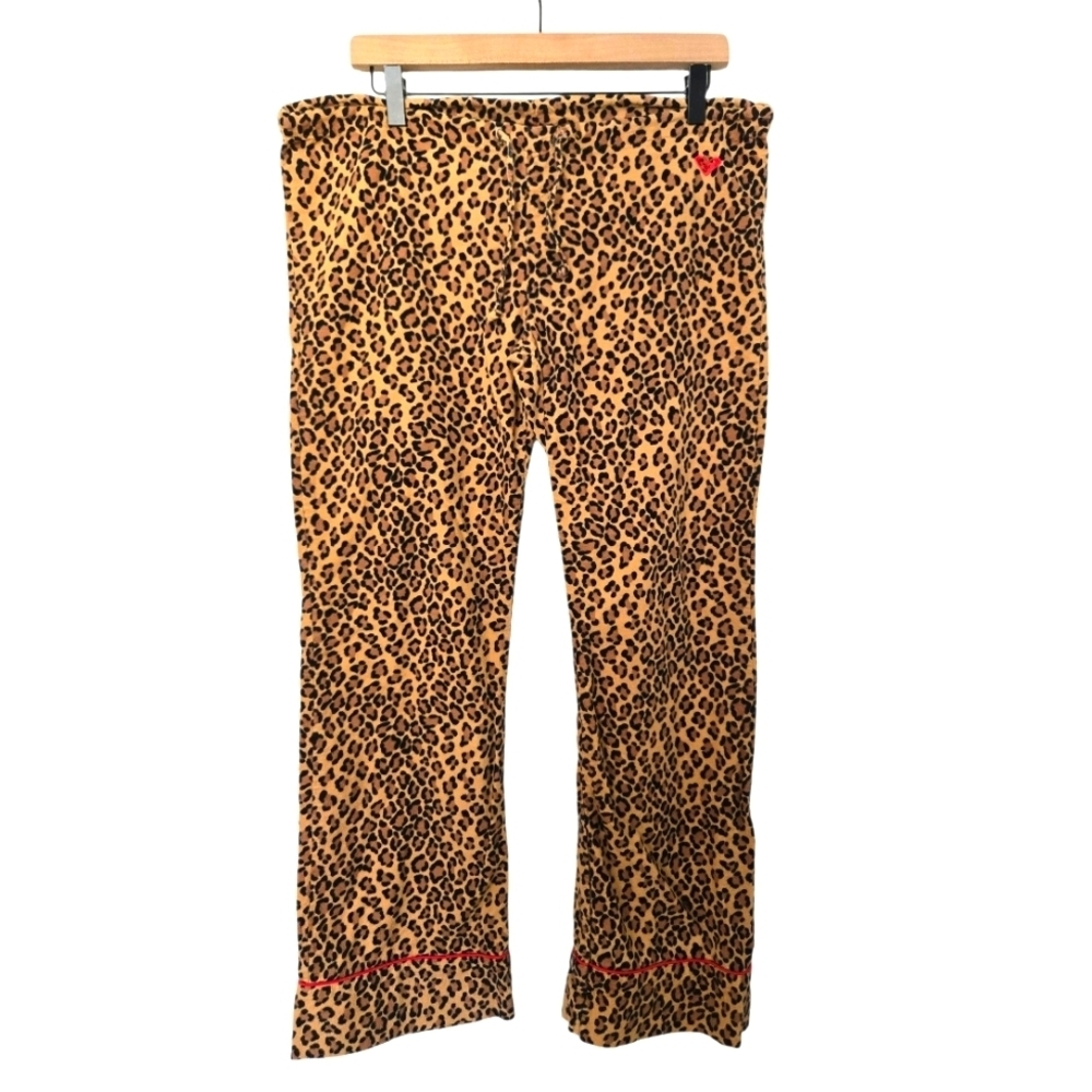 Roxy Leopard Print PJ Pants Size Small